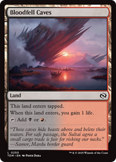 Cavernas Sanguinárias / Bloodfell Caves - Magic: The Gathering - MoxLand